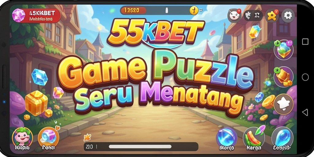 Tampilan gameplay seru dan menantang dalam 55KBET.
