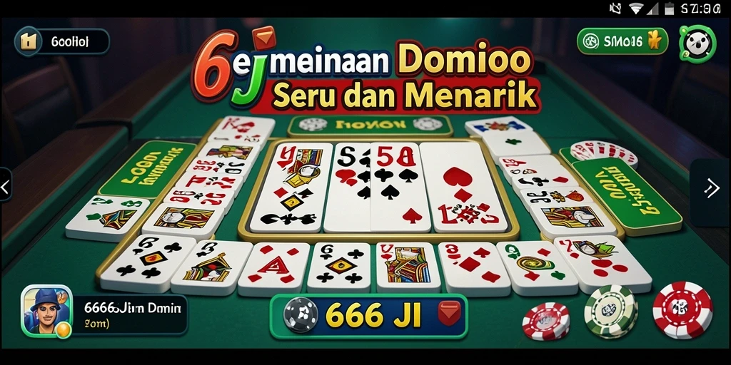 Tampilan gameplay dari 666J yang seru dan menantang.