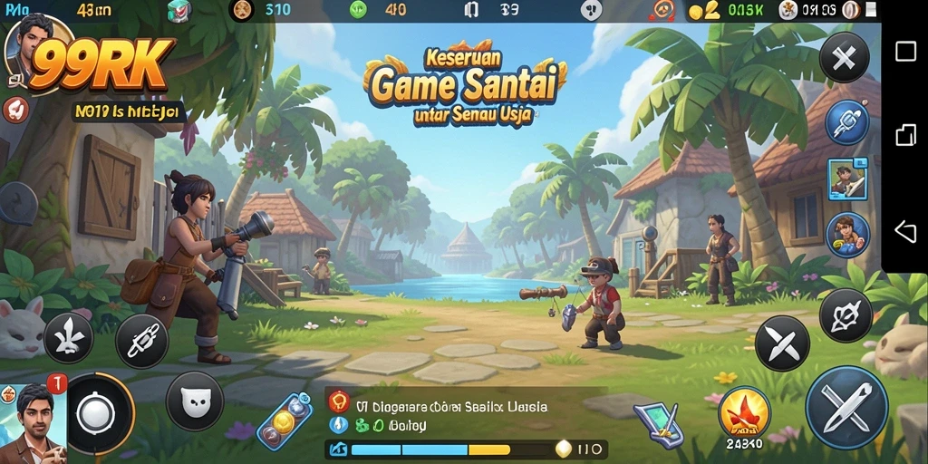 Gameplay seru dan interaktif di 99RK.