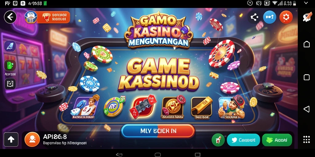 Tampilan gameplay seru API88 dengan aksi Kasino yang mendebarkan.