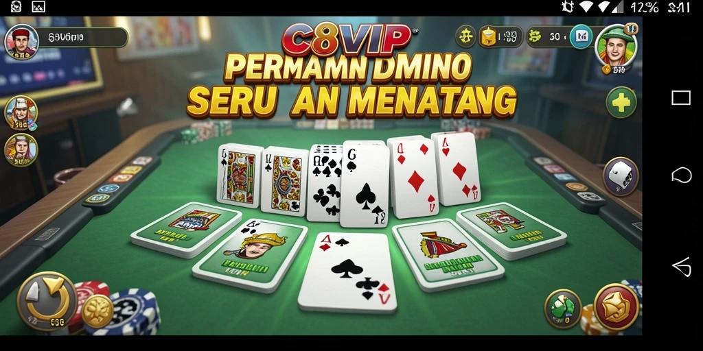 Gameplay seru C8VIP dengan desain yang memikat.