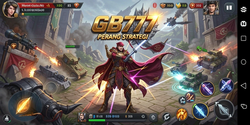 Tampilan gameplay GB777 dengan taktik dan strategi menarik.