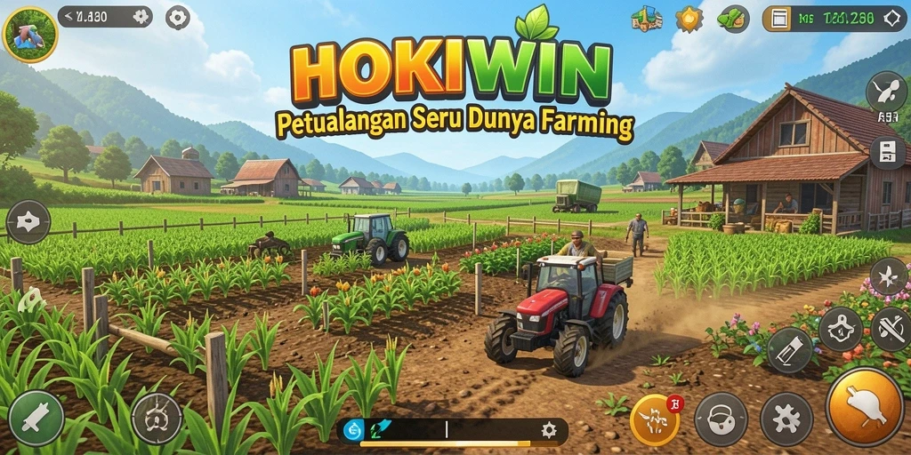 Tangkapan layar HOKIWIN menunjukkan pengalaman bermain Farming yang menawan.