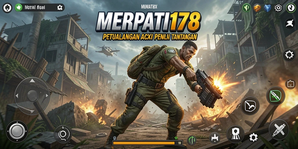 Tampilan gameplay mendebarkan dari MERPATI178 dengan aksi yang seru.
