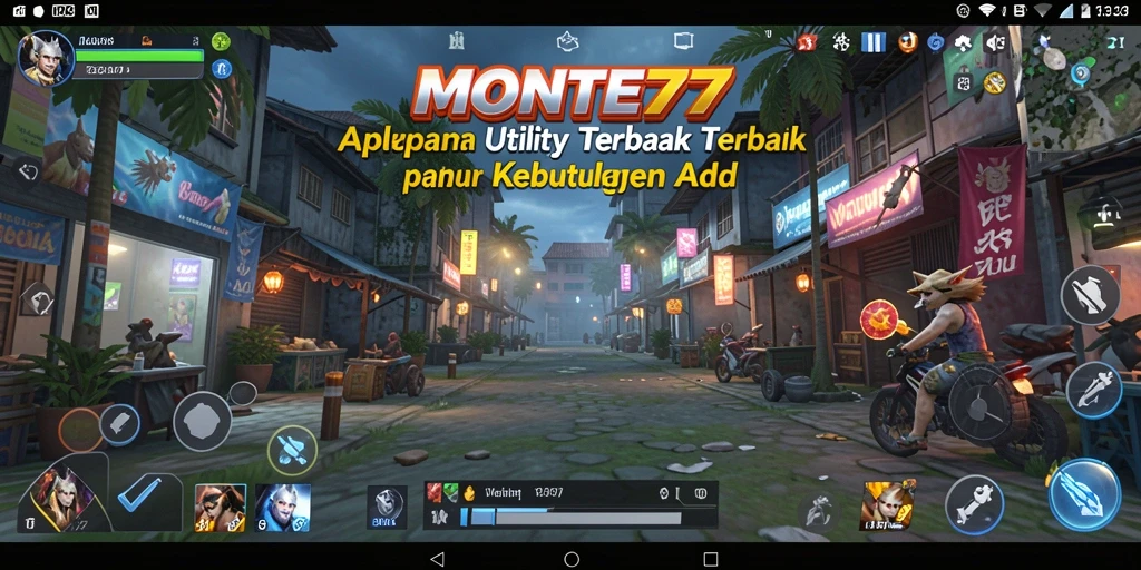 Tampilan antarmuka <strong>MONTE77</strong> yang user-friendly dan fungsional.
