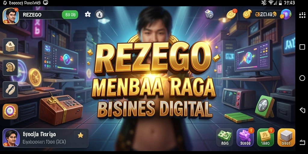 Screenshot dari gameplay menarik REZEGO menampilkan aksi Tycoon yang seru.