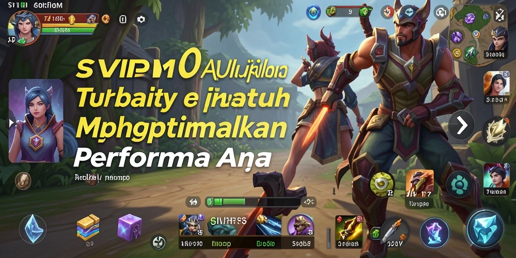 Screenshot utama SVIP10 yang menunjukkan antarmuka pengguna yang menarik.