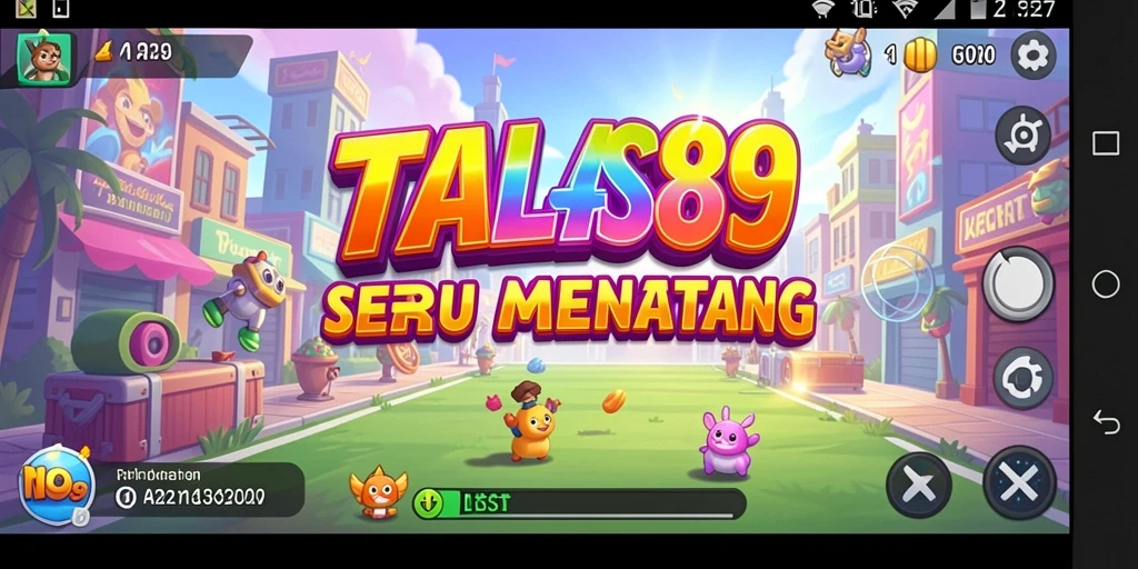 Tampilan gameplay TALAS89 yang seru dan penuh aksi arcade.